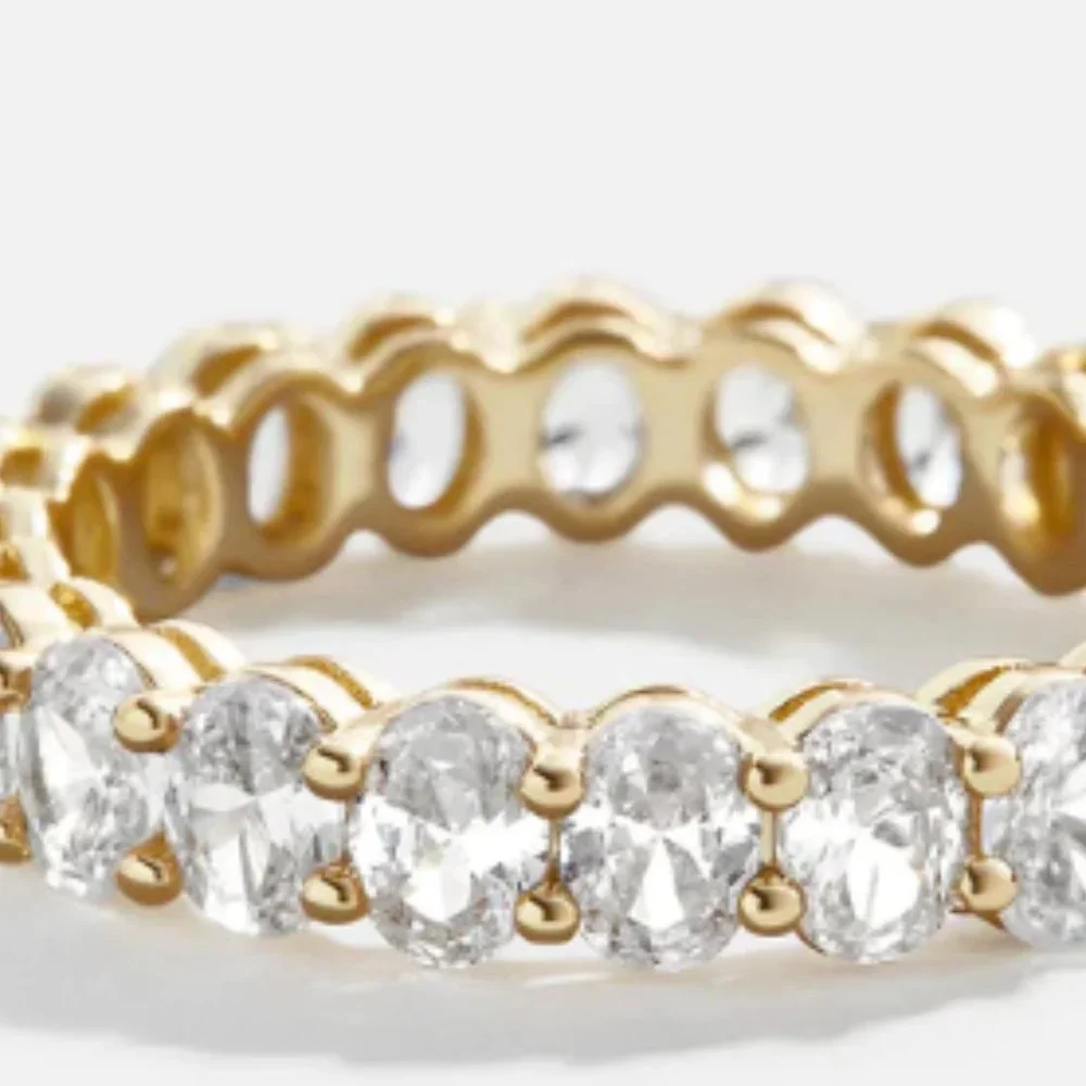 🔥SOLD 🔥 Brand New BaubleBar Avery Cubic Zirconia Ring - Picture 2 of 4